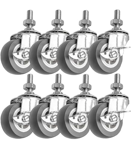 Amazon.com: Shepherd Hardware 3264 2-Inch Threaded Stem TPR Caster